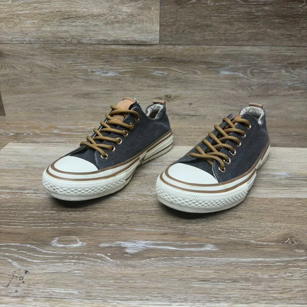Very G Driana Gray Canvas Sneaker Women's Size 6